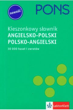 Pons Kieszonkowy s�ownik angielsko polski polsko angielski