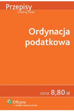 Ordynacja podatkowa