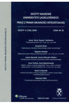 Zeszyt naukowy 4 (106) 2009
