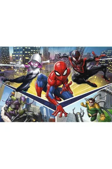 Puzzle 160 el. Si�a Spidermana Trefl