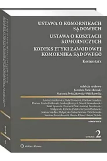 Ustawa o komornikach s�dowych  Ustawa o kosztach komorniczych
