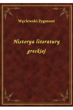 eBook Historya literatury greckiej epub