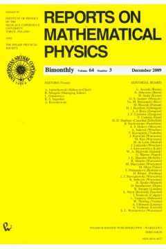 Reports on Mathematical Physics 64/3 2009