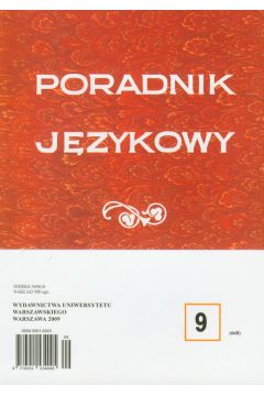 Poradnik j�zykowy 9/2009