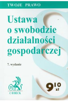 Ustawa o swobodzie dzia�alno�ci gospodarczej