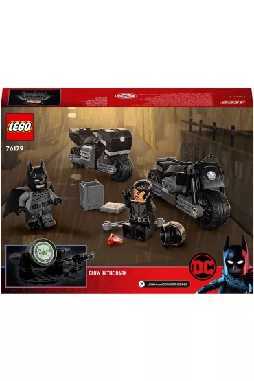 LEGO DC Batman Motocyklowy po�cig Batmana i Seliny Kyle 76179