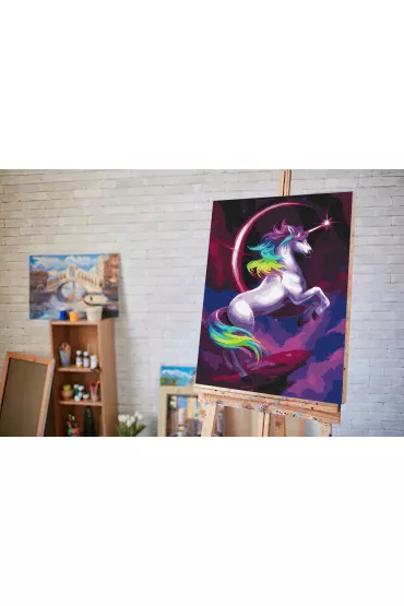 Twoje Hobby Malowanie po numerach - Bajkowy jednoro�ec 40x50cm