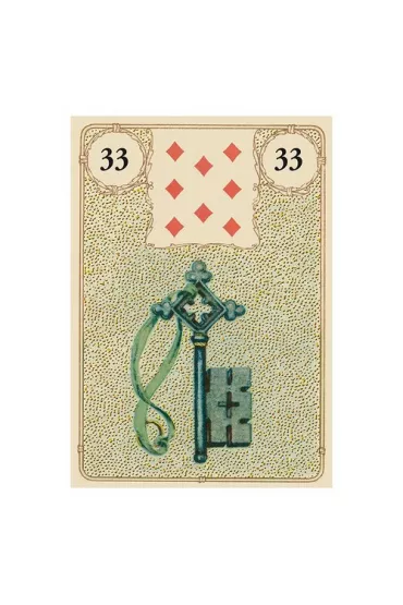 Golden Lenormand, karty do wr�enia