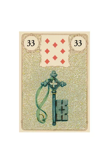 Golden Lenormand, karty do wr�enia