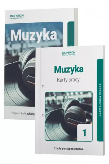 Muzyka 1. Podr�cznik i karty pracy ucznia. Zakres podstawowy. Szko�a ponadpodstawowa - Ma�gorzata Rykowska, Zbigniew Sza�ko, Krystyna Serwa�ska