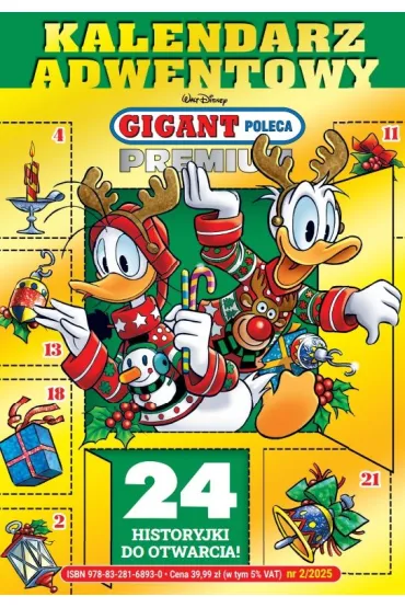 Gigant Poleca Premium. Kalendarz adwentowy. Tom 2/2025