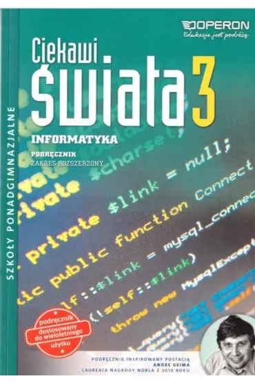 Ciekawi �wiata. Informatyka 3. Podr�cznik do wieloletniego u�ytku. Zakres rozszerzony. Szko�y ponadgimnaznalne - Ewa Miko�ajewicz