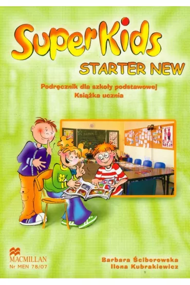 Superkids Starter NEW SB  z CD OOP - Barbara �ciborowska, Ilona Kubrakiewicz