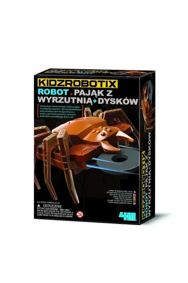 Kidzrobotix Robot Paj�k z wyrzutni� dysk�w 4M Industrial Development Ltd.