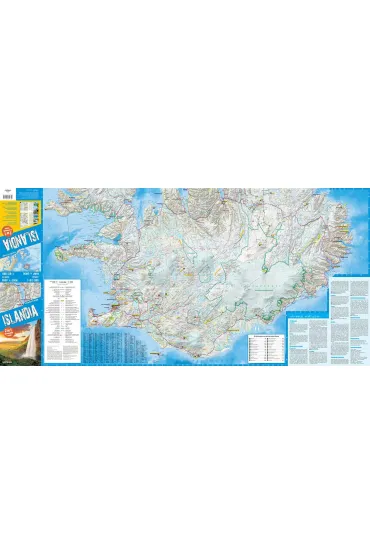 Islandia map&guide PL laminat 2023