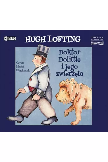 Audiobook Doktor Dolittle i jego zwierz�ta CD - Hugh Lofting