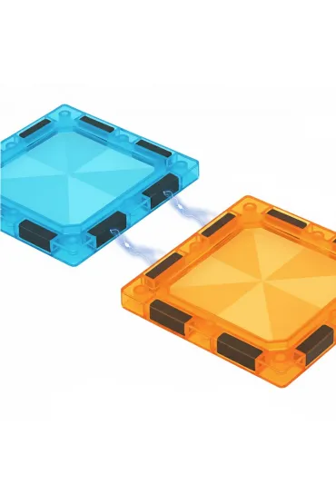 Klocki magnetyczne tor kulkowy LED klocki konstrukcyjne kulodrom