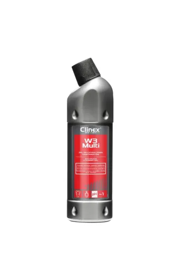 Clinex �el do WC i sanitariat�w W3 Multi 1 l