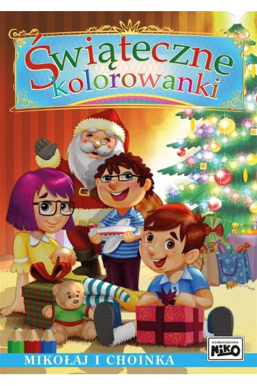 �wi�teczne kolorowanki Miko�aj i choinka - Artur Rajch
