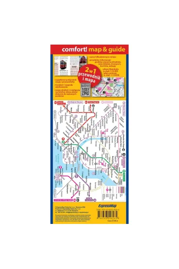 Stambu� laminowany przewodnik i mapa 2w1
