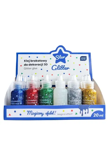 Interdruk Klej brokatowy do dekoracji 3D 20ml