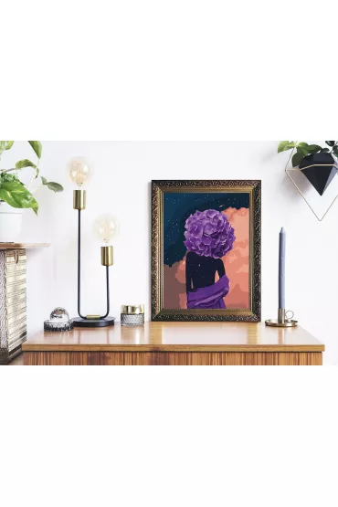 Twoje Hobby Malowanie po numerach - Fioletowy urok� 40x50cm