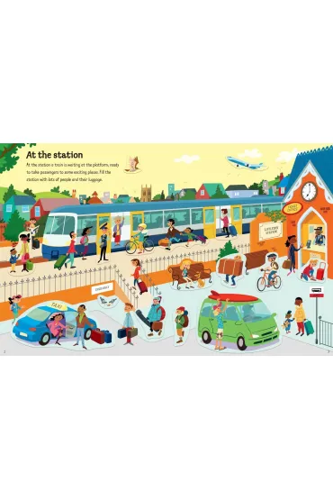 First Sticker Book Travel - Hannah  Watson, Sean Longcroft