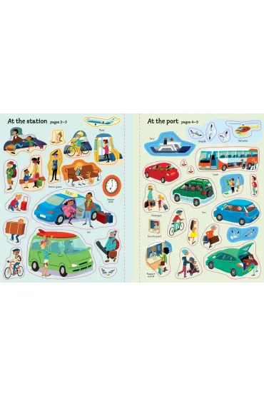 First Sticker Book Travel - Hannah  Watson, Sean Longcroft