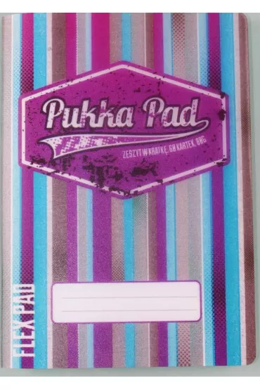 Pukka Pad Zeszyt B5 Flex Americano Pink kratka 60 kartek