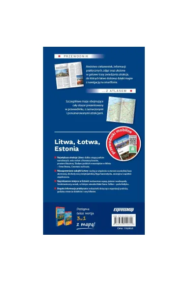 Litwa �otwa Estonia Przewodnik z atlasem 2026