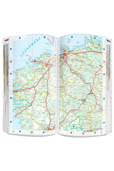Litwa �otwa Estonia Przewodnik z atlasem 2026