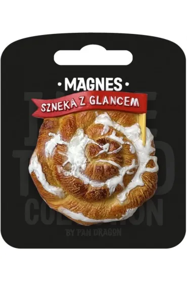 Pan Dragon Magnes Pozna� Szneka z glancem - i love poland C
