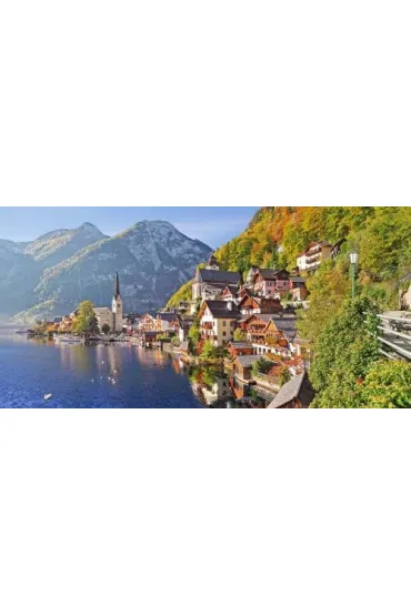 Puzzle 4000 el. Hallstatt, Austria Castorland