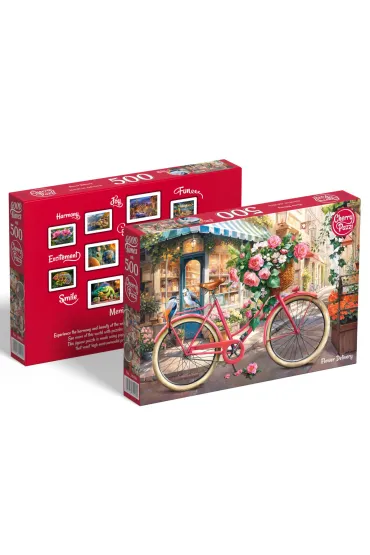 Puzzle 500 el. Flower Delivery CherryPazzi