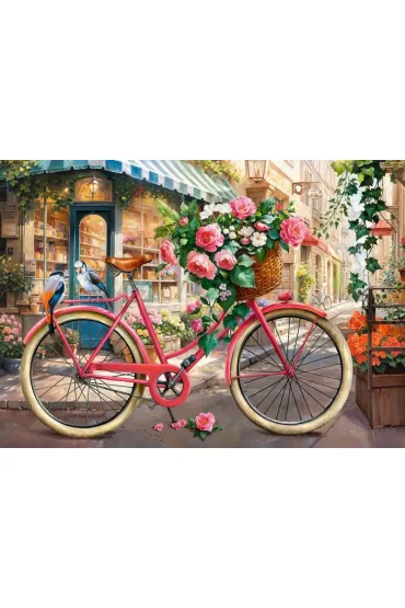 Puzzle 500 el. Flower Delivery CherryPazzi
