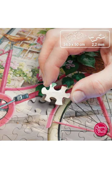 Puzzle 500 el. Flower Delivery CherryPazzi
