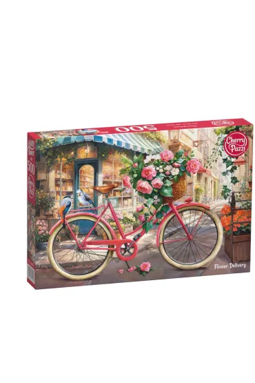 Puzzle 500 el. Flower Delivery CherryPazzi