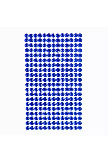 Dalprint Kryszta�ki samoprzylepne dark blue 6mm 260 szt