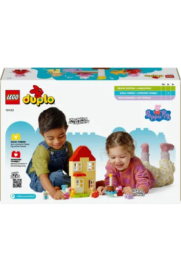 LEGO DUPLO Urodzinowy domek Peppy 10433