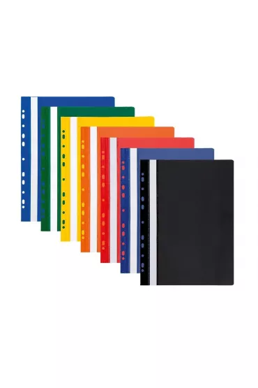 Panta Plast Skoroszyt A4 PVC z europerforacj niebieski 10 szt.