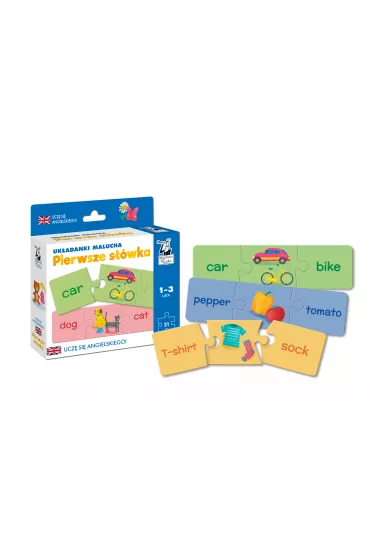 Puzzle Kapitan Nauka. Ukadanki malucha. Angielski. Pierwsze swka Edgard - Katarzyna  Drewek-Wojtasik