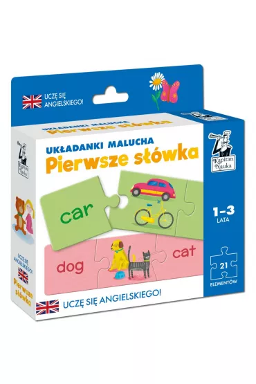 Puzzle Kapitan Nauka. Ukadanki malucha. Angielski. Pierwsze swka Edgard - Katarzyna  Drewek-Wojtasik