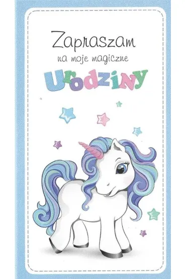 Astro Atelier Zaproszenie Urodziny dzieci�ce 10 szt.