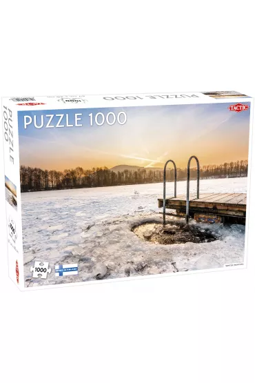Puzzle 1000 el. Winter Swimming Tactic