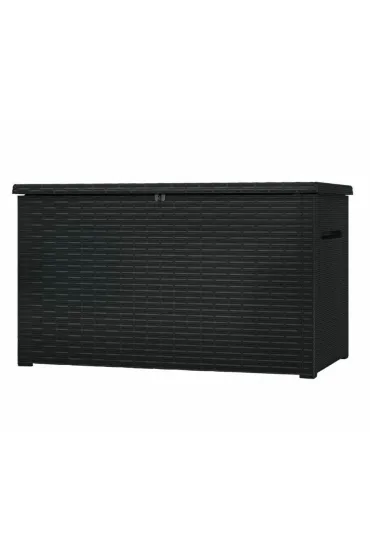 Curver/Keter Skrzynia ogrodowa java box rattan 870 l / grafitowa