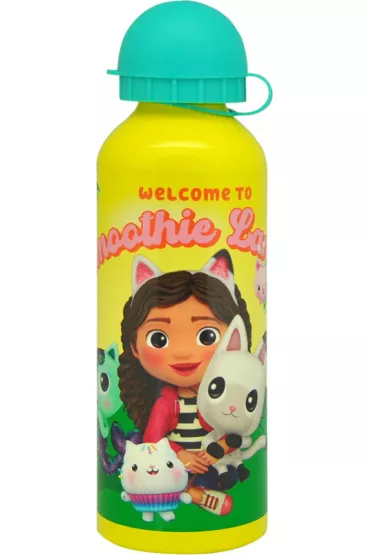 Bidon aluminiowy 500 ml Koci Domek Gabi. Gabby's Dollhouse