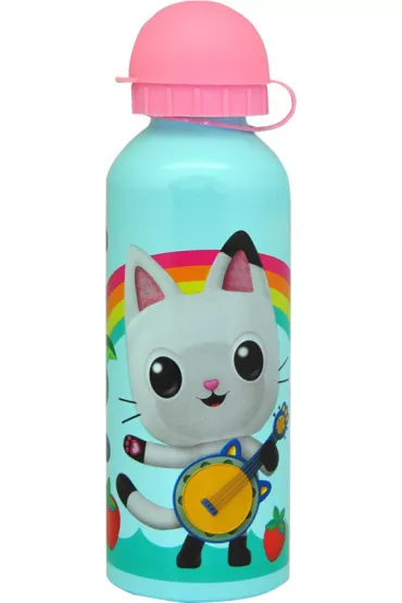 Bidon aluminiowy 500 ml Koci Domek Gabi. Gabby's Dollhouse