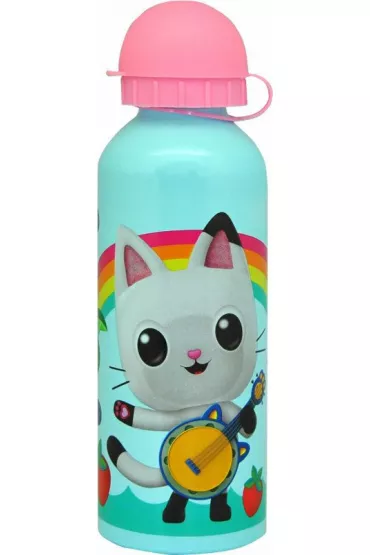 Bidon aluminiowy 500 ml Koci Domek Gabi. Gabby's Dollhouse