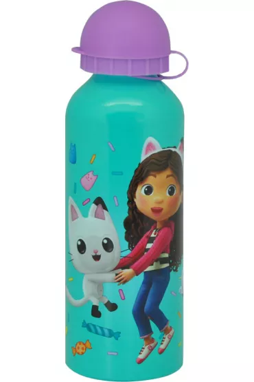 Bidon aluminiowy 500 ml Koci Domek Gabi. Gabby's Dollhouse