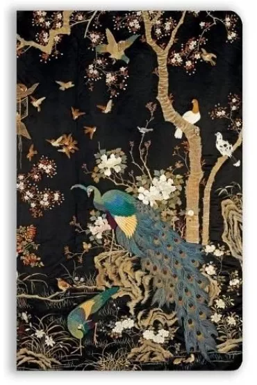 Flame Tree Notatnik B6 Pawie Ashmolean Museum linia